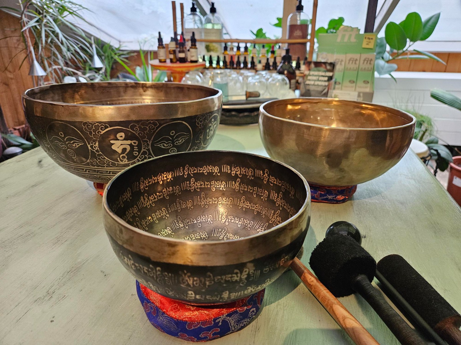 Klankschalen en chakra's